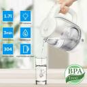 Forme Tējkanna FKG-102, 1,7l, 1850-2200W, Slēptais sildī&scaron;anas elements, Zila LED apgaismojums, 360&deg; pagrie&scaron;ana
