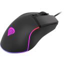 Genesis spēļu pele Krypton 220 NMG-1770, 6400 DPI, 6 pogas, RGB apgaismojums, USB, 1.8 m kabelis, ergonomisks dizains