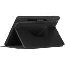 Targus Click-In Kaste THZ876GL, 27,9 cm, TPU, melns, Folio, Samsung Galaxy Tab S11, S10 Lite, S10 FE, S9 FE, S9, S8, S7