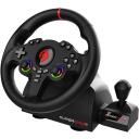 Subsonic Stūre SA5720-3, 180 grādi, 22 cm, 2 pedāļi, vadu savienojums, divkār&scaron;s vibrācijas motors, PS4, Xbox, Switch, dators