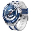 Huawei Watch Ultimate 2, 55020GAY, 1.5 collas, 466 x 466 px, 867 mAh, GPS, IP68/IP69, bezvadu uzlāde, zils