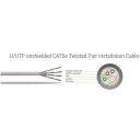 Sbox UTP kabelis UTP-30, 30m, 26AWG, 5e, pelēks, RJ45 spraudņi, lieti un apzeltīti