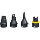 Bestway Elektrinis oro siurblys 7345061, 500 W, 1200 l/min, 4 adapteriai, dviejų spalvų dizainas