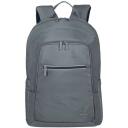 Rivacase Seljakott Alpendorf 7561GREY, 16", 600g, RPET pol&uuml;ester, veekindel, sisemine tasku, k&uuml;lgtaskud