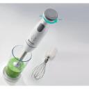Gorenje Rankinis blenderis HBC802QW, 800 W, plastikinis indas, 0.5 L, baltas, nuimamas dalys, 4 a&scaron;menų peilis