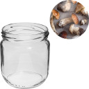 425 mL Gurken purk v&auml;rvilise &Oslash;82 kaanega - 6 tk BROWIN 132425, klaas, 8.6x8.6x9.65 cm