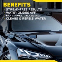 Meguiar's G240416 Ultimate stiklu tīrītājs un ūdens atgrūdējs 473 ml