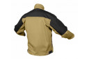 Darba jaka HOGERT EDGAR II HT5K282-1-2XL, elastīga, tumši bēša, 2XL