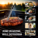 Kulinārais termometrs ar bezvadu zondi Bluetooth SOENS 186013, -10°C līdz +300°C, USB-C