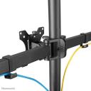 Neomounts monitors statīvs FPMA-D550DD3BLACK 13-27" 6 kg, 3 displeji, VESA 75x75/100x100, augstuma regulē&scaron;ana, melns