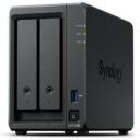 Synology NAS хранилище DS725+, 2 отсека, 4 ГБ DDR4 памяти, AMD Ryzen R1600, 2.5GbE порт