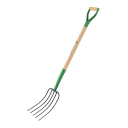 Kūtsmēslu dakšas 5 zaru ar 125 cm koka kātu John Deere® BPJ-5D-JD TRUPER