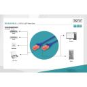 Digitus &uuml;henduskabel U/UTP kat.6 DK-1612-030/B, 3m, sinine, RJ45 Male, RJ45 Male, U-UTP