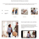 Ezviz E6 CS-E6 Iek&scaron;telpu Panorāmas 5MP 2K Viedā Wi-Fi / LAN 360 Kamera MicroSD / Nakts Redzamība Pelēka