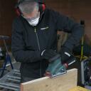 Baigiamasis šlifuoklis 250W, POWERPLUS, POWP5020, Galia: 250 W, Dulkių maišas: taip, Ilgis: 4 m