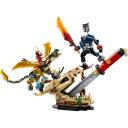 Lego NINJAGO 71871, mū&scaron;is prie drakono a&scaron;menų, 1016 elementų, 4 figūrėlės, 9+ metų
