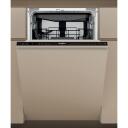 Whirlpool Indaplovė WH6IC11BS7LA0, 44.8 cm, 11 vietų, 9 programos, C klasė, ekranas, juoda