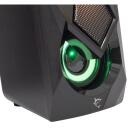 White Shark Garsiakalbiai BEAT GSP-619 2.0, 6W, 2x2 col., 160-20000 Hz, 3,5 mm, USB 5 V, RGB LED ap&scaron;vietimas
