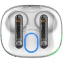 White Shark Belaidės ausinės GEB-TWS37 HYPERBEAT-W, 13mm, 32&Omega;, 102dB, Bluetooth 5.3, 4h, Type-C, JL6983
