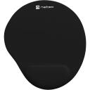 Natec geelpadi MARMOT NPF-0783, 240x212x21mm, must, randme tugi, kangas, geel, kumm