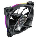 Montech Datora korpuss ventilators AX120PWM KODS, 120mm, 720-1760RPM, 1x9 lāpstiņas, 27dB, 1.8mmH2O, RGB apgaismojums