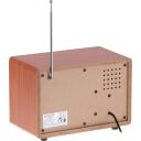 Adler Raadio RETRO AD1171, 1.35kg, 191mm, 280mm, 155mm, toitekaabel, 1.0 (Mono), AM, FM, retro disain