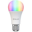Tellur Gudrā WiFi Spuldze E27 TLL331341, 9W, 820lm, 2700K-6500K + RGB, 2,4GHz, aptum&scaron;ojama