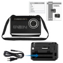 Kaasaskantav k&otilde;lar SRP-535 FM/AM/SW raadio USB/microSD toe taskulambiga ja 3 W v&otilde;imsusega Must SV-017187 SVEN