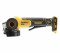 „DeWalt“ belaidis kampinis šlifuoklis plokščiagalvis DCG405FNT, 18 voltų (juodas / geltonas, be akumuliatoriaus ir įkroviklio)
