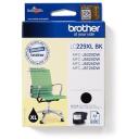 Brother Tintes kasetne LC-229XLBK, 2400 lappuses, melna, 1 iepakojums, Brother Innobella