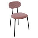 Krēsls KATO 42x48xH79cm, violeti rozā velveta 40882