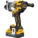 Dewalt trinkelių gręžtuvas DCD1007H2T-QW 1530 W, 3 greičiai, 169 Nm, 2 x 18 V / 5 Ah akumuliatoriai, metalinis chuck, LED &scaron;viesa