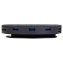 Devia USB centrmezgls 10in1 HUB 120EH0250001, 2xUSB-A, 1xUSB-C PD, 1xHDMI, 1xRJ45, 1xSD, 1xTF, 1x3,5mm, 1xVGA, 1xQi, pelēka