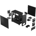 Fractal Design Korpus Pop Silent FD-C-POS1A-01, 2xUSB 3.0, 3x120mm ventilaatorit, 2x5.25'' pesa, 4x2.5'' pesa, 3x3.5'' pesa