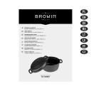 Ketaus puodas su keptuve BROWIN 330528, 5 L + 1 L, 32.3x26.2x14.7 cm, 5.865 kg
