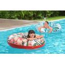 Bestway Надувное кольцо Tropical Palms 8982183, &Oslash; 119 см, &Oslash; 106 x 27 см, ПВХ, предохранительный клапан, заплатка для ремонта