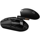 Logitech USB optinė pelė G305 910-005282, 12000 DPI, 400 IPS, 1 ms, 6 mygtukai, 250 valandų baterijos veikimo laikas