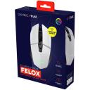 Trust USB optinė pelė GXT 110 FELOX 25069, 4800 DPI, 6 mygtukai, RF belaidė, akumuliatorius, daugiaspalvė ap&scaron;vietimas