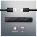 Axagon HDD korpusas EE25-XA6C 2,5" USB-C 5Gbps, juodas, 0,6 m laidas
