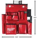 Milwaukee Lineman's Compact Aerial Tool Apron, 4932498652, 600x100x457mm, 2.27kg, 18 taskut, t&auml;iesti veekindel