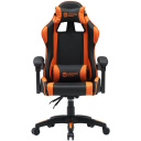 Gaming chair with adjustable backrest 90&deg;&ndash;135&deg; head and lumbar pillows up to 120 kg Core SGCH2 Black-Orange CNE-SGCH2 CANYON