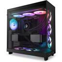 Nzxt Arvutikorpuse ventilaator F360 RGB Core RF-U36HF-B1, 360mm, 2400RPM, 75.12m&sup3;/h, 3.3mmH2O, FDB, 8 RGB LED