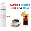 Beper Termoss BI.504, 500ml, nerūsējo&scaron;ais tērauds, sarkans punkts, krūzīte