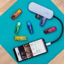 Emtec dokkija 6-in-1 Type-C ECHUBT650C, 6 porti, USB 3.1 Gen1, Power Delivery, 4K video