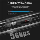 Vention m&auml;lukaardi lugeja CLGB0, USB 3.2 Gen 1, 5000 Mbit/s, 2 m&auml;lukaardi pesa, must