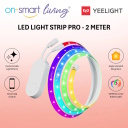 Piduliku ja koduse dekori nutikas värviline LED-valgustusriba 2 m 1.2 W WLAN Bluetooth YLDD005 Yeelight
