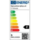 D Line LED лампочка 9092903, 5W, 430lm, 3000k, диммируемая, C37, матовая, E14