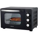 Esperanza Mini cepe&scaron;krāsns EKO008N, 20 l, 1280 W, 220-240 V, 0-60 min, melna, divkār&scaron;as stikla durvis, 0,9 m vads