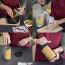 Комплект стеклянного пресс-головочного котла DUO 2 × 450 г, 9,1 × 9,1 × 16,5 см, 0,83 кг 313700 Browin