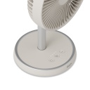 Išmanus Wi-Fi teleskopinis 34–75 cm ventiliatorius 10 W Rize Flex Ø 21 cm 4 greičiai Greige DXCF92 Duux
